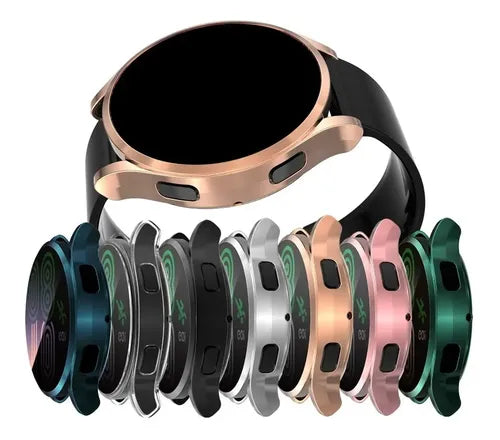5 FUNDA + 5 MICA PARA SAMSUNG GALAXY WATCH 4 5 40MM 44MM