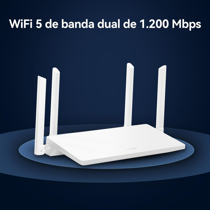 ROUTER HUAWEI WIFI 5 AX1 1200MBPS BLANCO GRADO B - TiendaKomet México