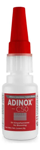 Adhesivo Instantáneo Adinox C50 de Bajo Olor 20 g | Grado B