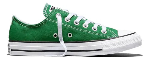 Tenis Converse Chuck Taylor 150476C Unisex Verde Liso Talla 24.5 MX | Grado B