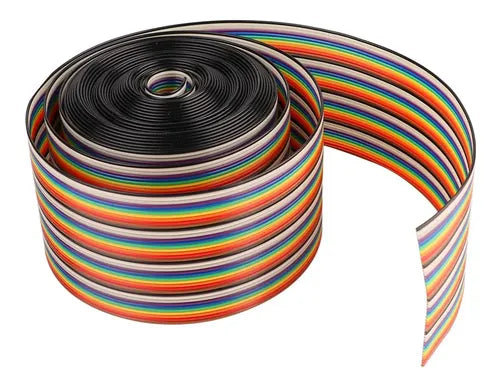 16 Rollos de Listón Multicolor Arcoíris | Grado B