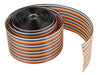 16 Rollos de Listón Multicolor Arcoíris | Grado B