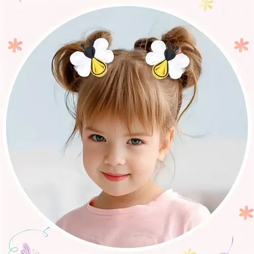 2 Accesorios para el Cabello con Diseño de Abeja | Grado B