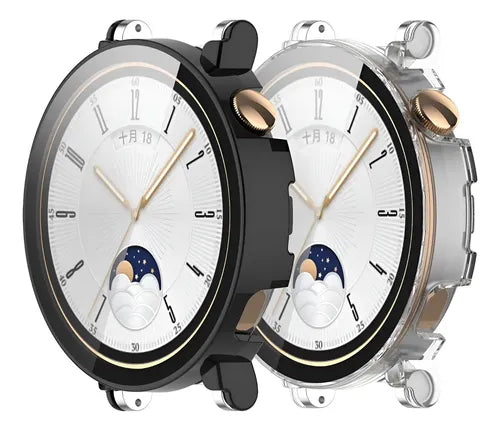 case cristal templado para huawei watch gt4 46mm 41mm 2pcs 1