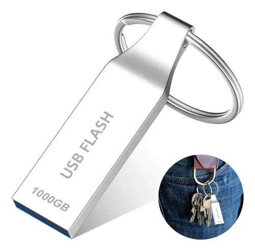Memoria USB 3.0 con Llavero de 1 TB (1000 GB) | Grado B