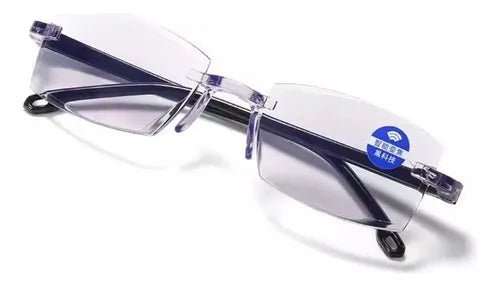 2 Gafas Inteligentes Auto Zoom Azul | Grado B