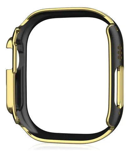 case cristal templado lujo para apple watch serie 8 7 6 5 se 2