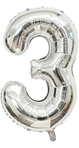 Globo Metalico Numero Gigante 100CM In Cumpleaños Fiesta | Grado B
