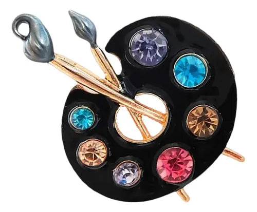 Broches Esmaltados Unisex con Formas Únicas | Grado B