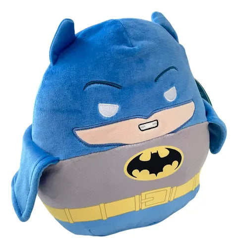 Hugmees de Squishmallows DC Peluche 10 Batman Negro | Grado A