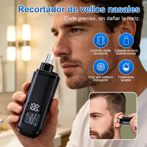 Rasuradora Nariz Cortador de Vello Nasal Rasuradora Portatil | Grado B