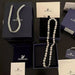 Collar Minimalista de Cristal con Caja de Regalo | Grado B
