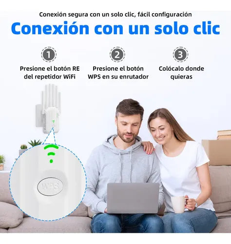 Router Hugent RT-WR U20 LAN y WAN Color Blanco | Grado B