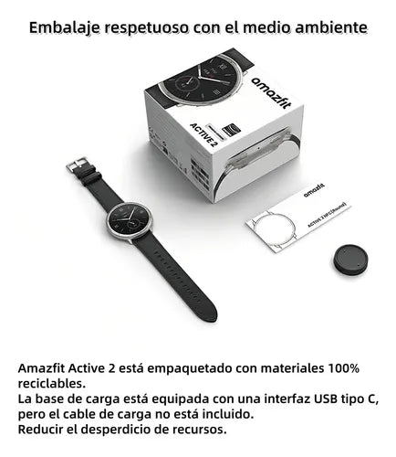 Reloj Inteligente Amazfit Active Color Blanco | Grado B