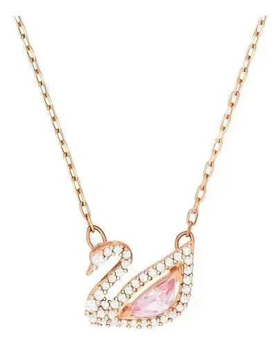 Collar Edición Aniversario Cisne Rosa | Grado B