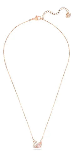Collar Icónico de Vidrio con Diseño de Cisne | Grado B