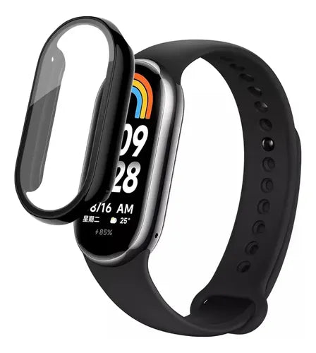 2 correas para xiaomi mi band 8 silicone repuesto y funda 1 GRADO A