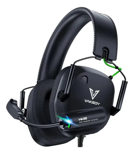 Auriculares Gamer con Cancelación de Ruido HW20 Color Negro | Grado B