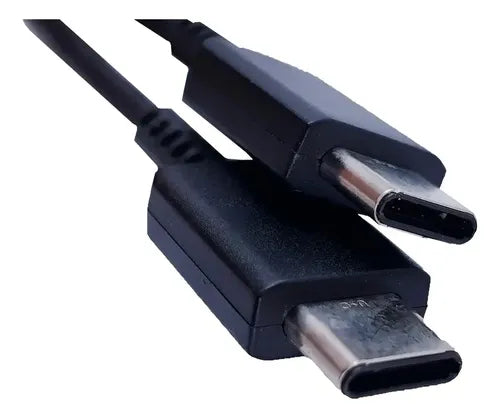 Cable Tipo C a Tipo C Compatible con Samsung Asus y Motorola Color Negro | Grado B