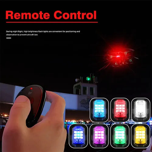 2 Luces Estroboscópicas LED Inalámbricas con Control Remoto | Grado B