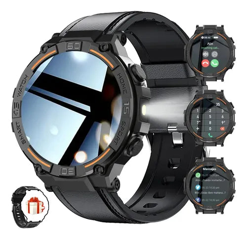 Reloj Inteligente Hombre Smartwatch Militar Deportivo 1.52 | Grado B