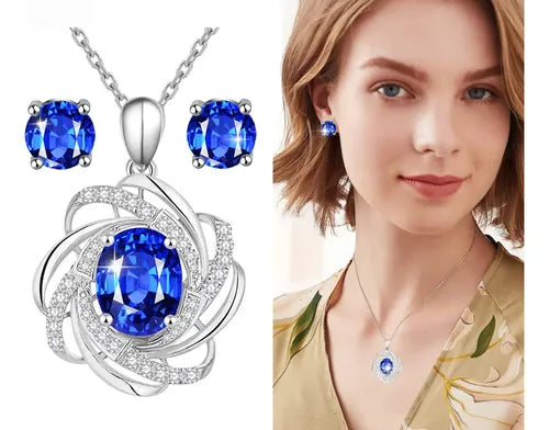 Collar Brillante con Cristales para Mujer | Grado B