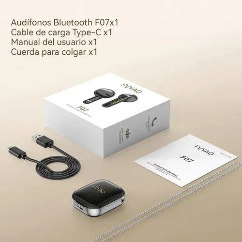 Audífonos Inalámbricos Bluetooth con Micrófono para Música y Deporte Color Negro | Grado B