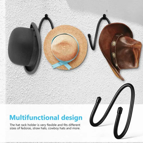 Perchero Adhesivo para Gorras sin Marcas ni Ganchos | Grado B