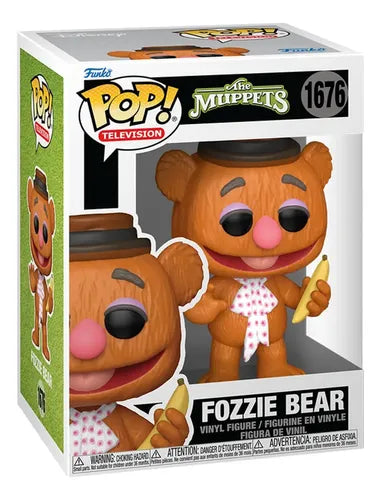 Funko Pop! Muppets Oso Fozzie | Grado B (Caja Ligeramente Dañada)