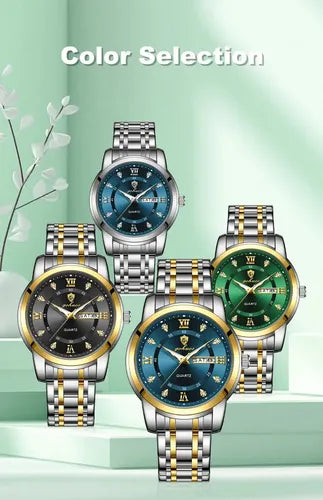 Reloj Gohuos 8826 Luminoso de Cuarzo Multifunción Resistente al Agua | Grado B