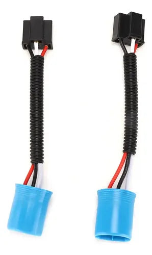 2 Conectores de Arnés de Cables 9007 Macho a H4 9003 Hembra | Grado B