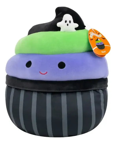 Squishmallows Peluche 12 Cupcake Negro Halloween Cupcake | Grado A
