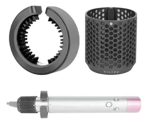 Funda de Filtro y Cepillo de Limpieza para Dyson Airwrap Gris | Grado B