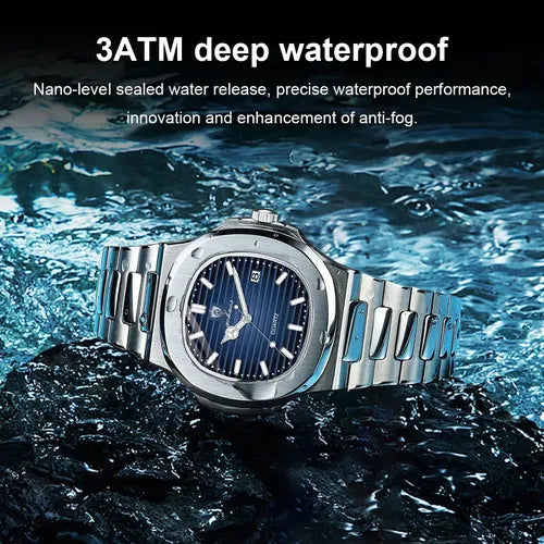 Reloj Gohuos 8826 Luminoso de Cuarzo Multifunción Resistente al Agua | Grado B