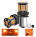 2 Foco LED 1156 BAU15S PY21W Auto Direccionales sin Error | Grado B