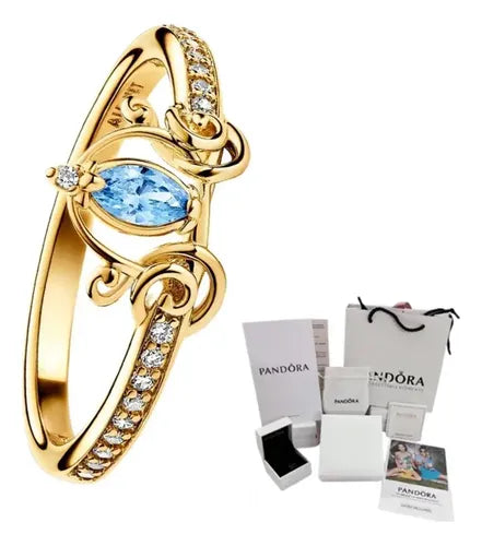 Anillo con Diseño de Carruaje Color Plateado | Grado B
