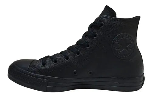 Tenis Converse All Star Chuck Taylor Monocromáticos Negros Unisex Talla 24.5 MX | Grado B