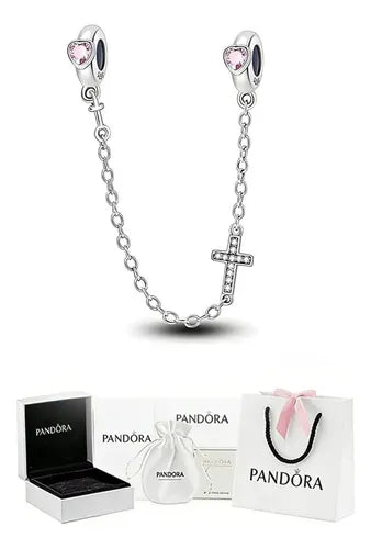 Pulsera con Cierre de Corazón Compatible con Dijes | Grado B