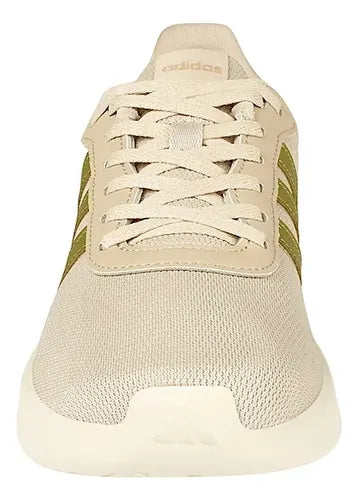 Tenis adidas Lite Racer 4.0 Casuales Femenino JQ9873 Beige Liso Talla 23.5 MX | Grado A