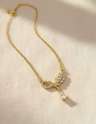 Collar Mujer Chapado Oro 10 Diseños Elegantes Titanio ...