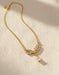 Collar Mujer Chapado Oro 10 Diseños Elegantes Titanio ...