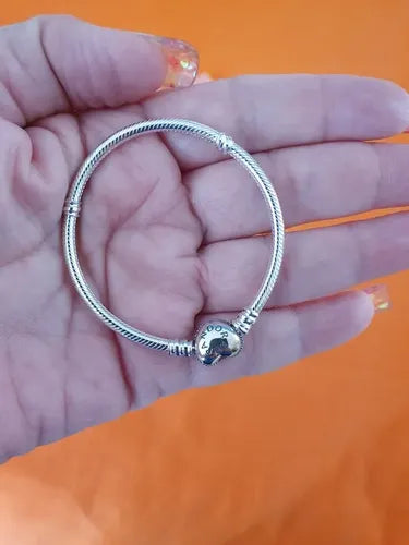 PULSERA CON CIERRE DE CORAZÓN PAVÉ590727CZ 16CM SIN CAJA 2