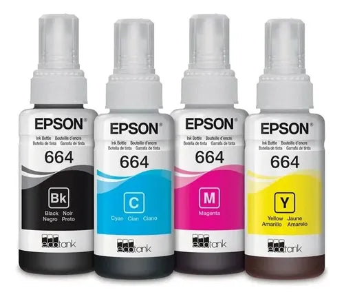 Botella Epson Ecotank T664 Magenta Serie L 70ML (T664320-AL) | Grado B