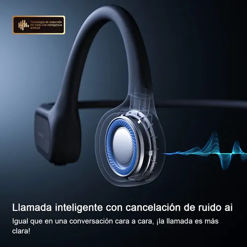 Audífonos Deportivos de Conducción Ósea B010 Color Negro | Grado B