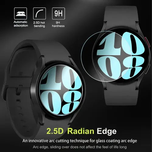 COMBO 3 MICAS D CRISTAL TEMPLADO PREMIUM PARA GALAXY WATCH 6