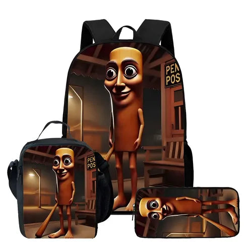 80 Calcomanías de PVC Tung Tung Sahur para Mochila | Grado B