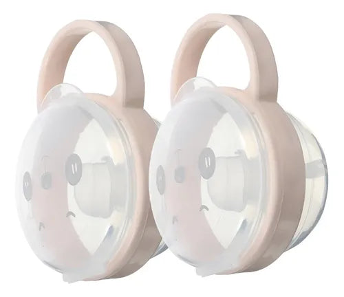 Estuche para Guardar Chupete para Bebés Portachupetes 2PZ | Grado B
