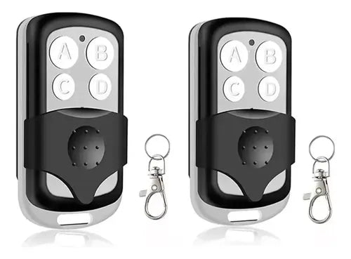 2pcs Controles Remoto Universal Puertas Automáticas 433mhz