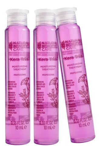 Pack X 12 Ampolletas Natural Beauty Care Kera Trim | Grado B