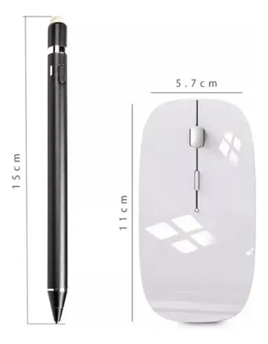 Mouse Inalámbrico Universal con Bluetooth y USB | Grado B